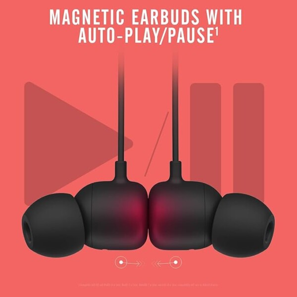 Beats Flex Wireless Earphones – Apple W1 Headphone Chip, Magnetic Earbuds, Class 1 Bluetooth, 12 Hours of Listening Time, Built-in Microphone - Beats Black - Image 5