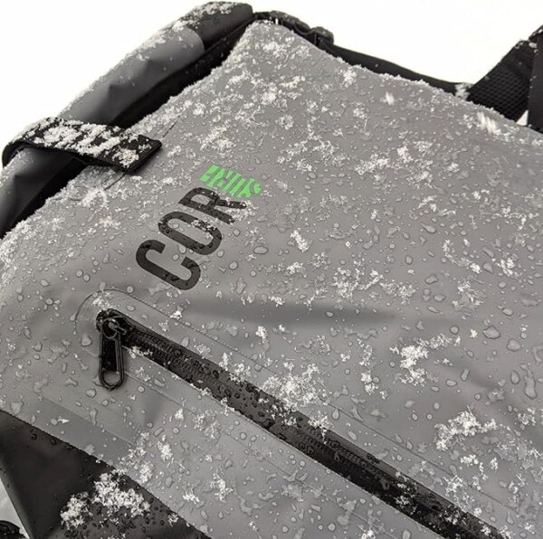 COR Surf Waterproof Dry Bag Backpack - Roll Top Drybag with Padded Laptop Sleeve, Has Welded Seams and Ergonomic Shoulder Pad, Ideal for Boating, Hiking, Kayaking, and More, Available in 25L and 40L - Image 2
