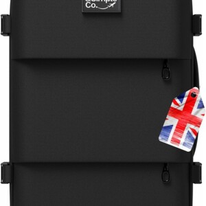 Plane & Simple Co. Award-Winning 40x20x25cm Ryanair Approved Cabin Backpack – Travel Light, Fly Free! 20L Underseat Backpack for Ryanair, Wizz Air, EasyJet & Vueling | Free to Carry On, Laptop-Ready.