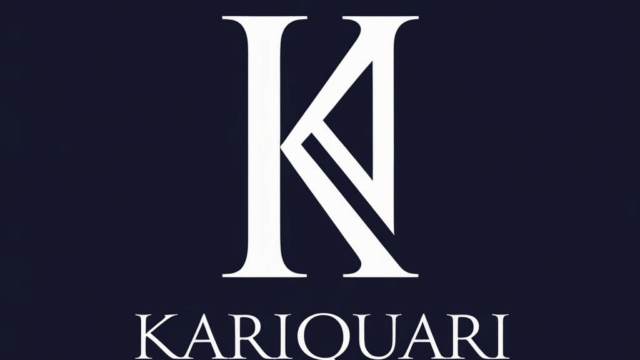 Modern Black, Gold, and Navy Logo for kariQuari